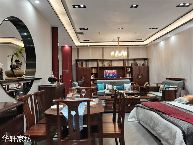 華軒家私“一品烏金”家具展廳實拍8