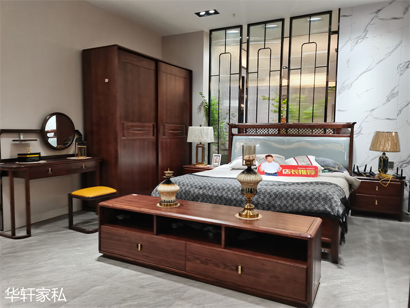 華軒家私“一品烏金”家具展廳實拍13
