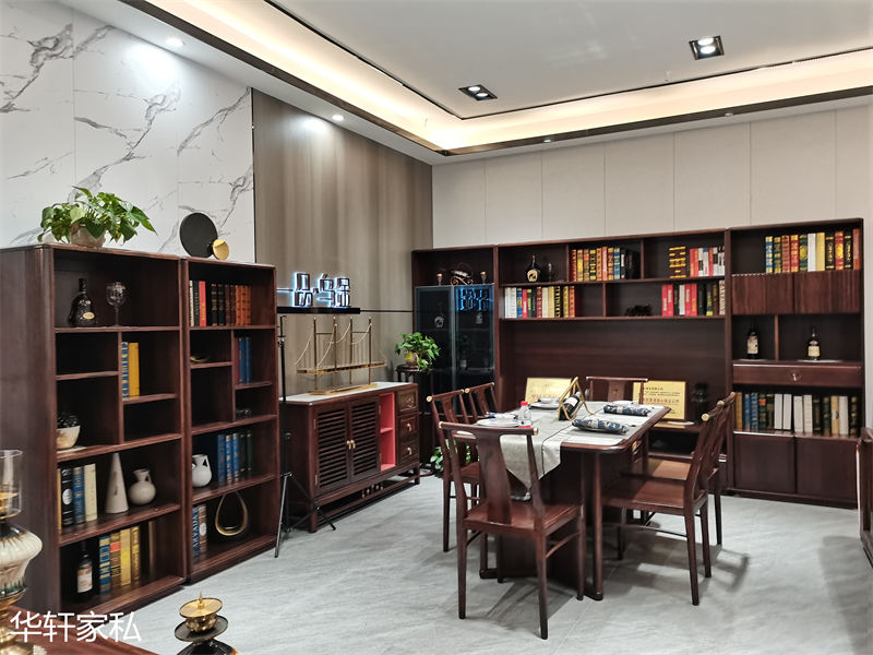 華軒家私“一品烏金”家具展廳實拍14