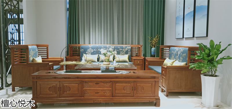 閩億通·檀心悅木家具展廳實拍3