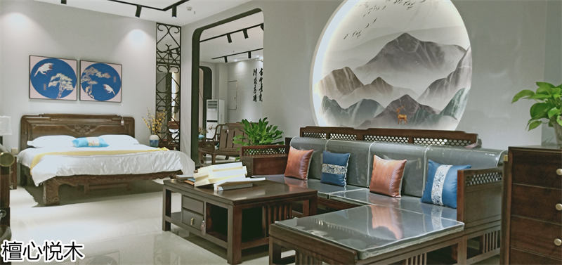 閩億通·檀心悅木家具展廳實拍7