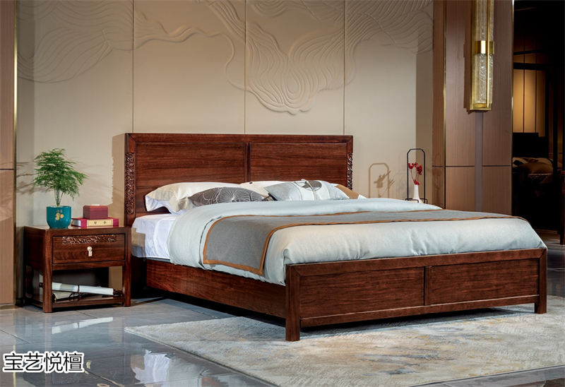 賢寶家具&middot;寶藝悅檀 新中式烏金木套房家具26