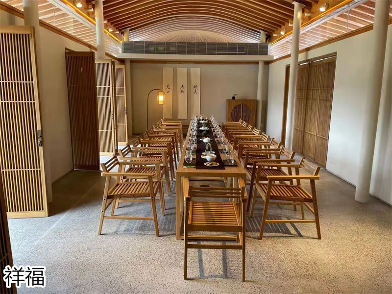 祥福竹家具辦公空間、茶空間、康養(yǎng)民宿、音樂(lè)館、大劇院茶藝館,書畫、國(guó)學(xué)、插花桌椅工程定制廠家