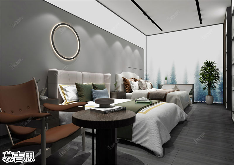 慕吉思家具形象店設計效果圖