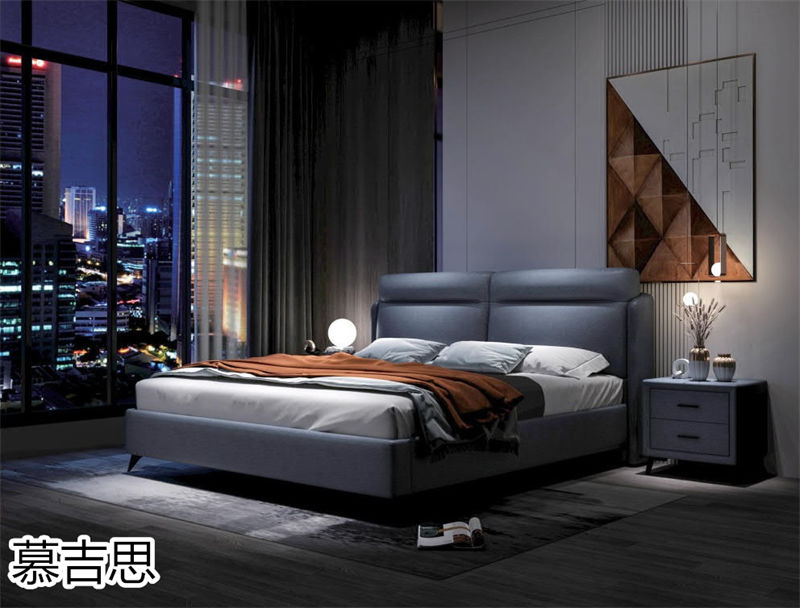 慕吉思現代簡約軟體床
