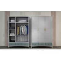 悅美人現代美式家具：衣柜