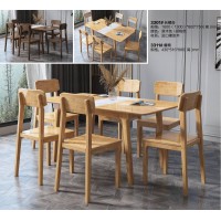 云杉木語(yǔ)現(xiàn)代北歐家具：3301#長(zhǎng)餐臺(tái)、3311#餐椅