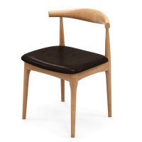 云杉木語云帆北歐系列家具：2317#牛角椅