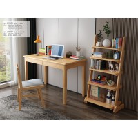 云杉木語云帆北歐系列家具：2508#半島書桌、2010#新樓梯書架