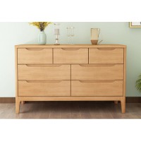 云杉木語(yǔ)云帆北歐系列家具：YF-23#七斗柜