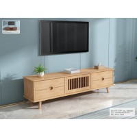 云杉木語云帆北歐系列家具：YF-17#格柵電視柜