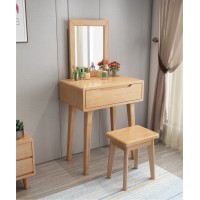 云杉木語云帆北歐系列家具：9601#單抽妝臺(tái)