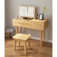 云杉木語云帆北歐系列家具：6006#翻蓋妝臺(tái)