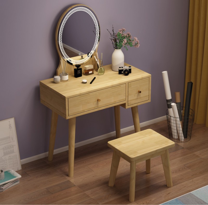 9902#（無燈）偏斗妝臺、9903#（帶燈）偏斗妝臺
