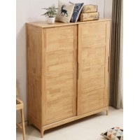 云杉木語云帆北歐系列家具：YF-13#兩門推拉衣柜