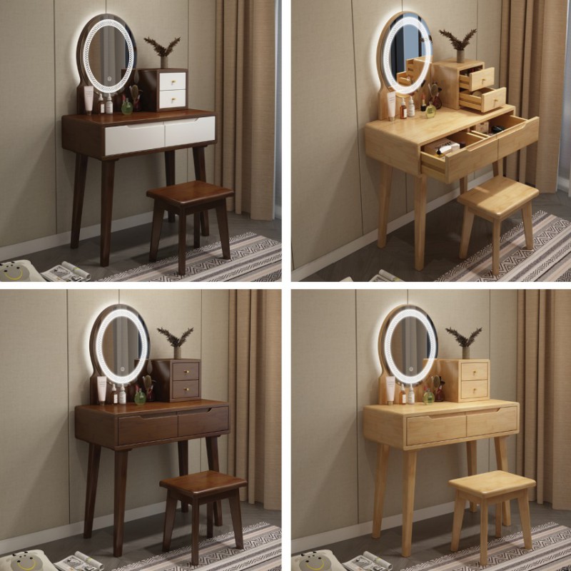 9802#（無燈）雙抽妝臺、9803#（帶燈）雙抽妝臺2