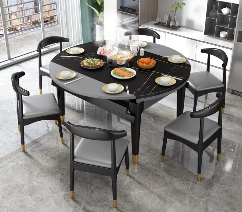 258#跳臺巖板餐桌2