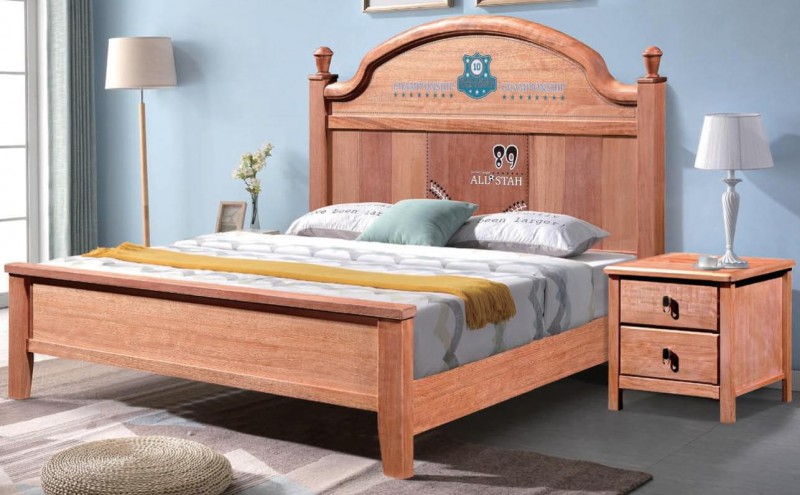 奧古曼原木色2138#床