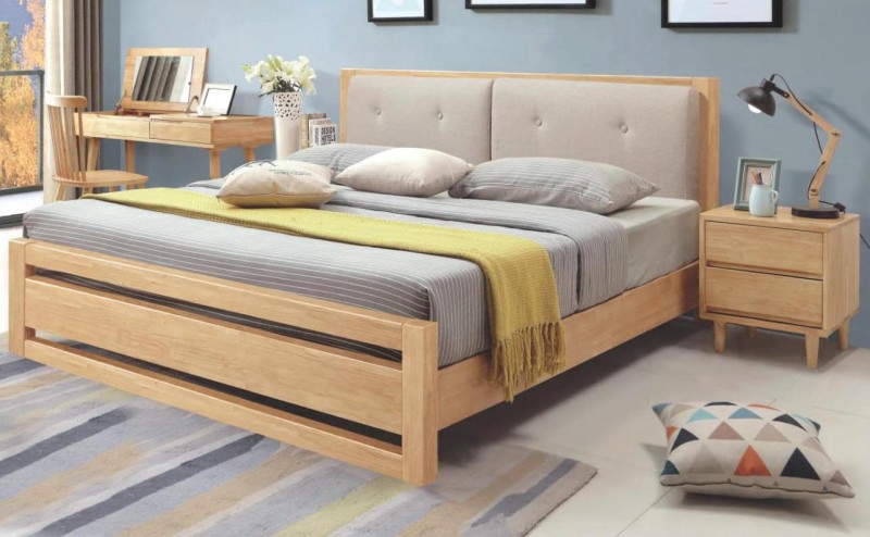 原木色3901#床（軟包）