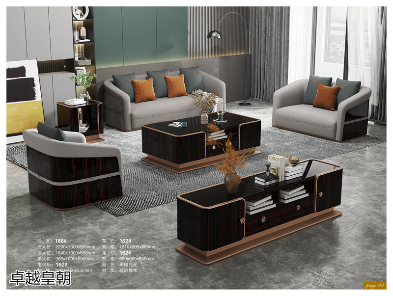 鑫亞軒-卓越皇朝家私 意式輕奢極簡家具