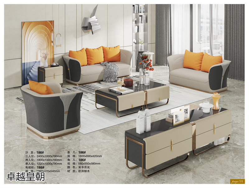 鑫亞軒-卓越皇朝家私 意式輕奢極簡家具