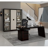 鑫亞軒家私：卓越皇朝意式輕奢極簡書柜161#、書桌161#