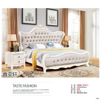 實木靜音床，象牙白俄羅斯進口楸木家具，新中式黑檀木家具，深圳鑫亞軒家私