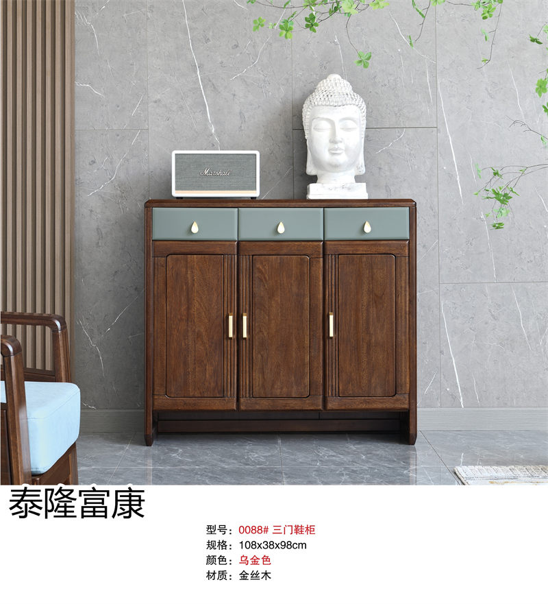 泰隆富康現(xiàn)代輕奢風(fēng)格金絲木套房家具
