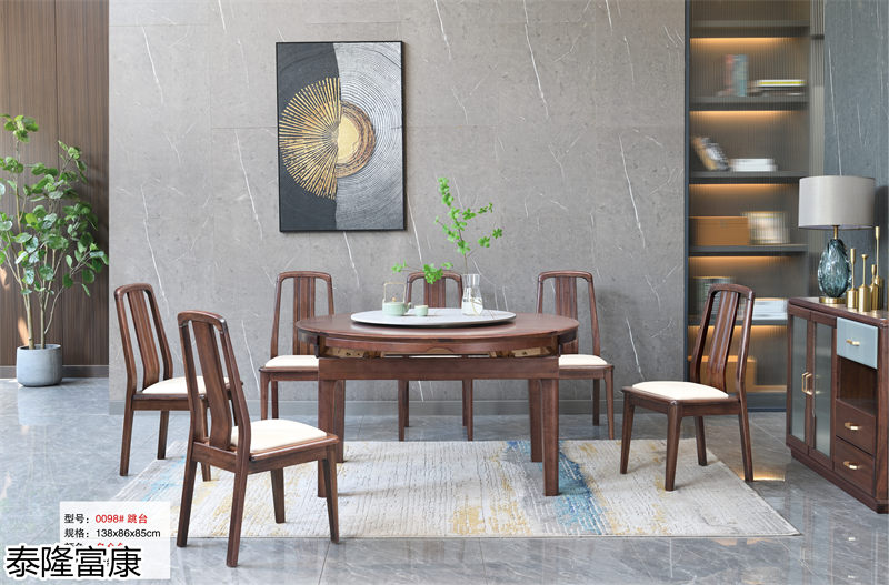 泰隆富康現(xiàn)代輕奢風(fēng)格金絲木套房家具