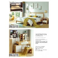 南康原木色現代風實木家具，江西胡桃色新中式家具廠家，振業佳家具有限公司