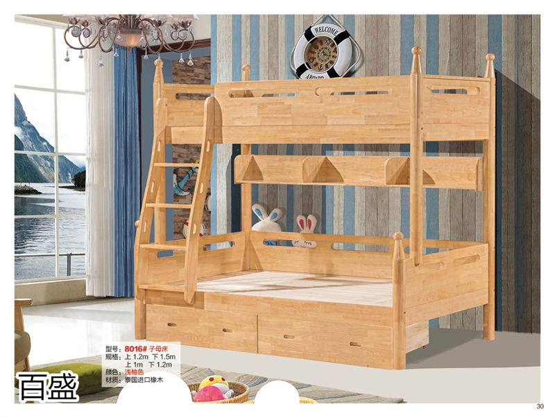 百盛家具 實木兒童床、子母床