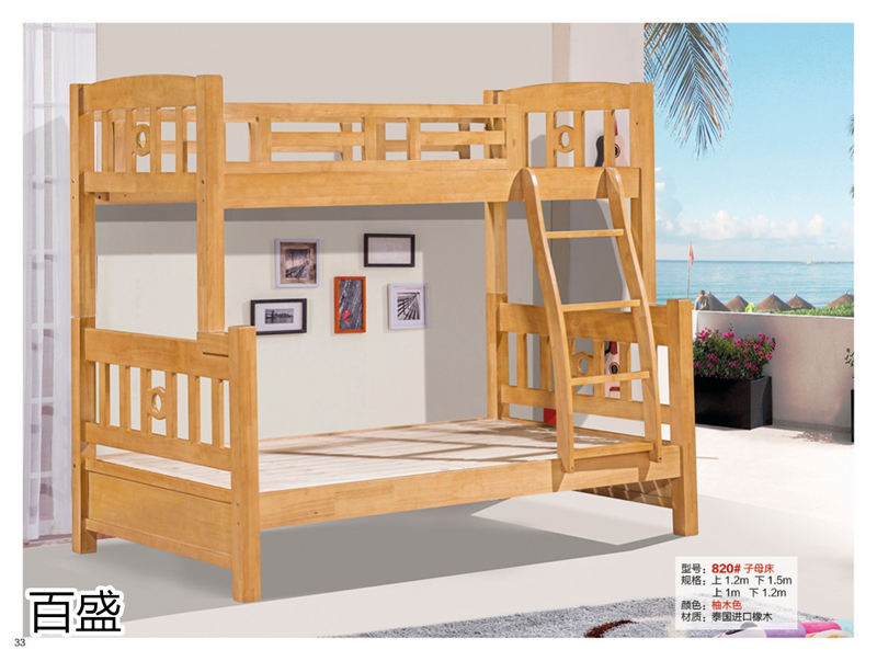 百盛家具 實木兒童床、子母床