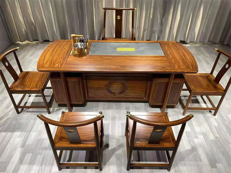 宏亮家具 古典實木茶臺茶桌