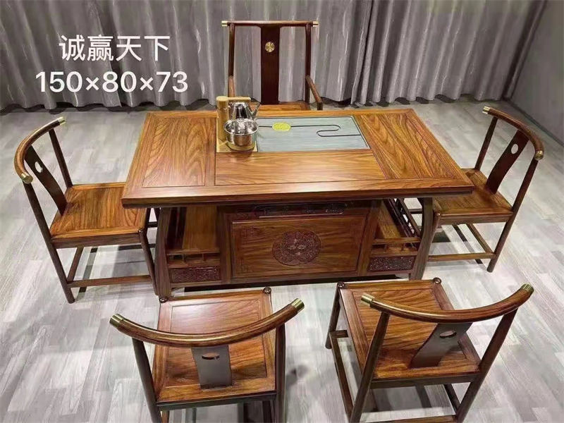 宏亮家具 古典實木茶臺茶桌