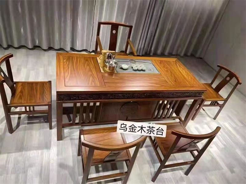 宏亮家具 古典實木茶臺茶桌