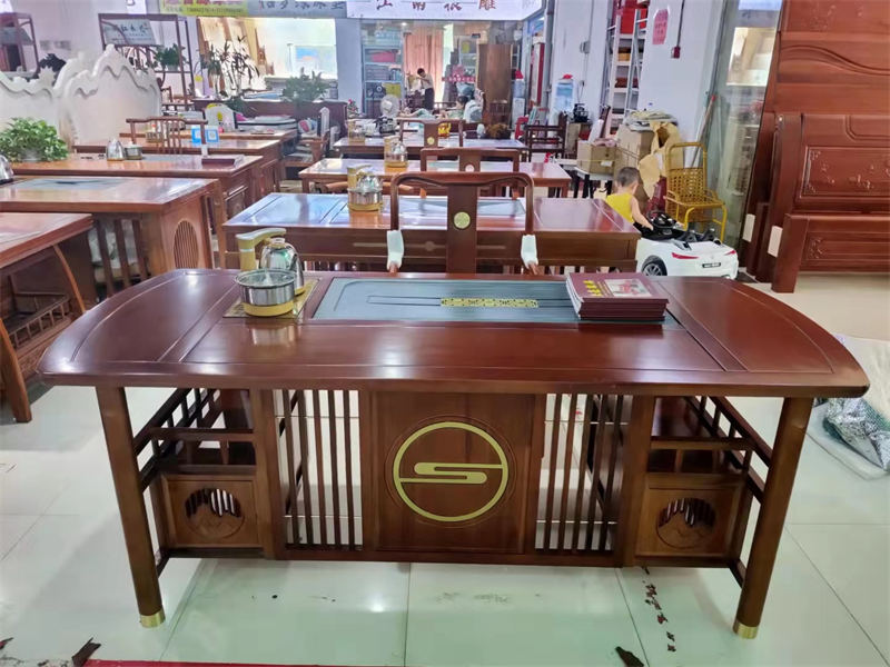 宏亮家具 古典實木茶臺茶桌