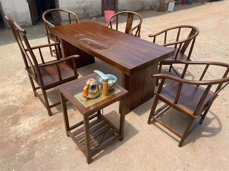 宏亮家具 古典實木茶臺茶桌