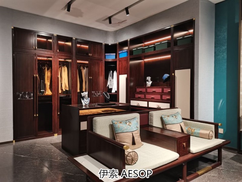 伊索未來系列國潮新中式非洲酸枝家具產品實拍