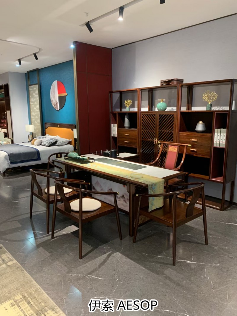 伊索未來系列國潮新中式非洲酸枝家具產品實拍