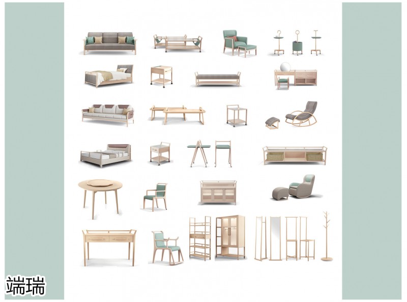 端瑞適老家具產品