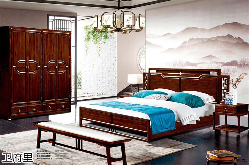 衛府里新中式南美黑檀木家具