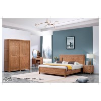 柳盛家緣現代簡約白蠟木家具，南康白蠟木家具，江西櫻桃色白蠟木套房廠家，柳盛家具