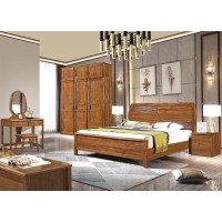 匯壹尊品烏金木家具：9958#大床