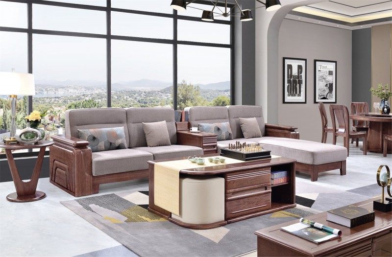 HK103#轉角沙發(fā)（帶中箱）