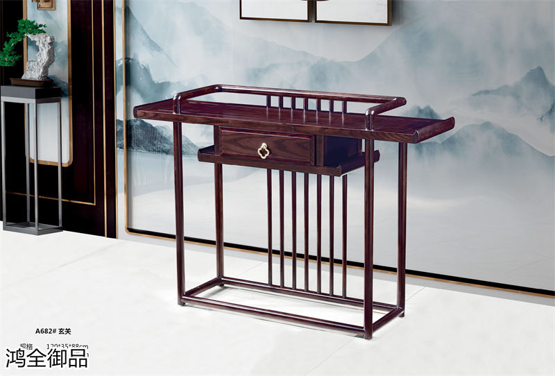 鴻全御品紫金梨木套房家具