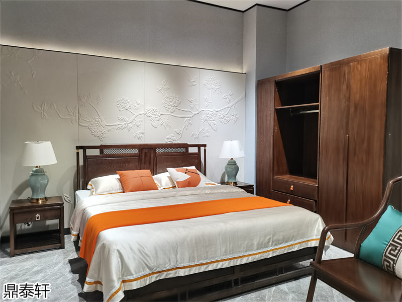 鼎泰軒&middot;約梵 新中式白蠟木家具展廳實拍