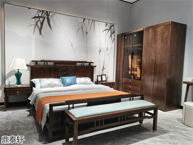 鼎泰軒&middot;約梵 新中式白蠟木家具展廳實拍