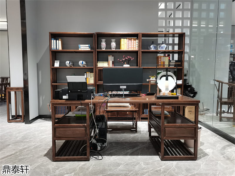 鼎泰軒&middot;約梵 新中式白蠟木家具展廳實拍