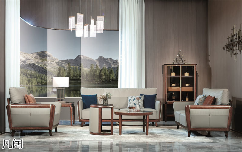 錦輝盛景凡闊意式輕奢極簡風格黃玫瑰家具