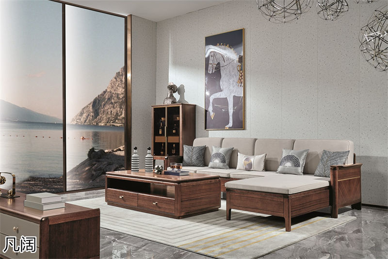 錦輝盛景凡闊意式輕奢極簡風格黃玫瑰家具